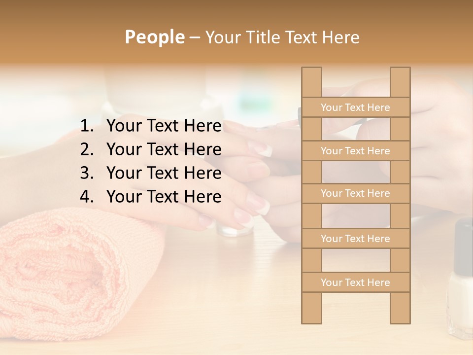 Luxury Clean Women PowerPoint Template