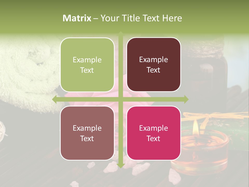 Wellness Massage Salt PowerPoint Template