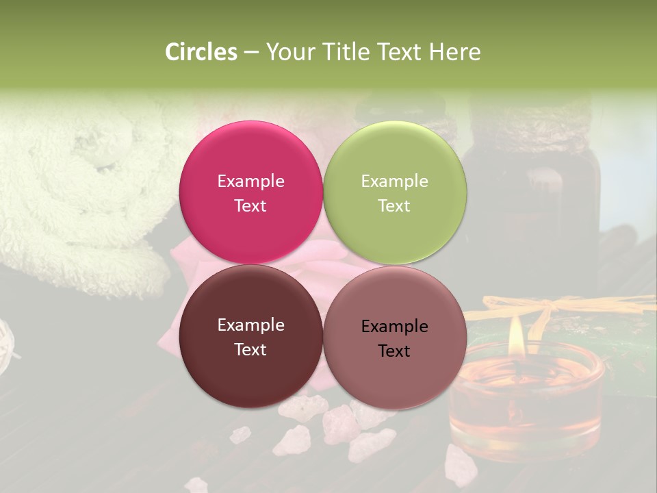 Wellness Massage Salt PowerPoint Template