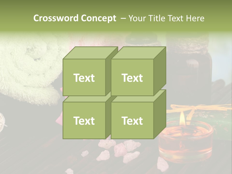 Wellness Massage Salt PowerPoint Template