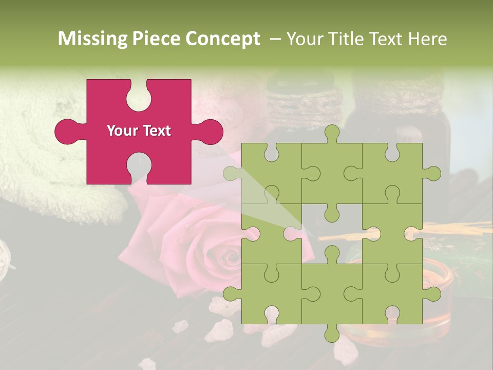 Wellness Massage Salt PowerPoint Template