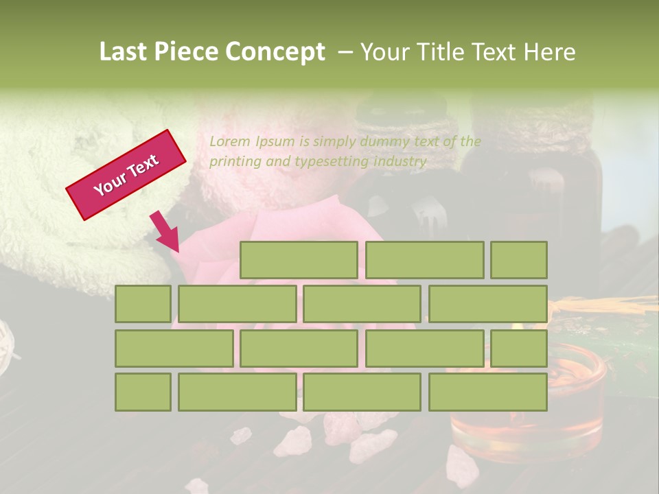 Wellness Massage Salt PowerPoint Template