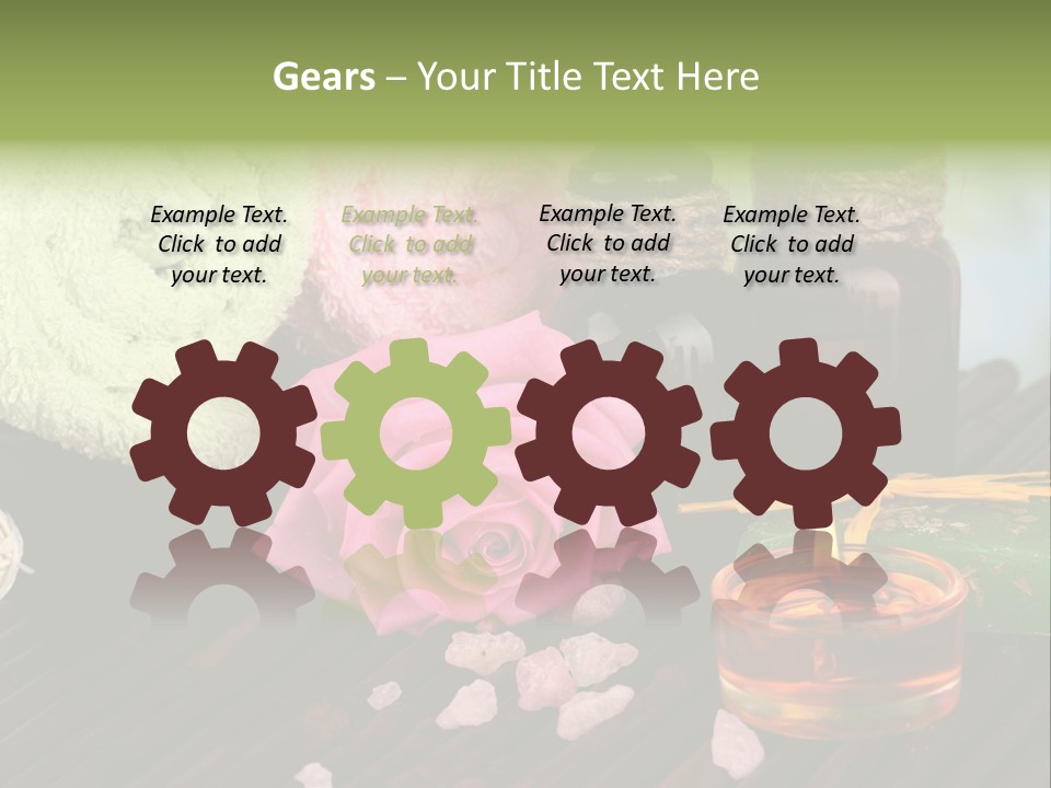 Wellness Massage Salt PowerPoint Template