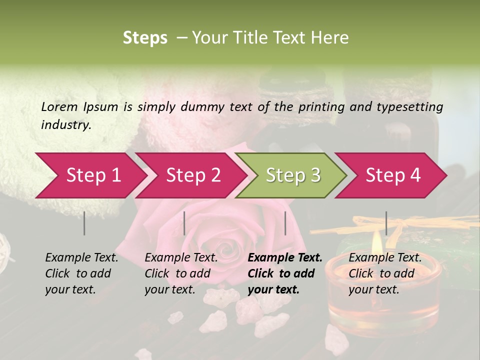 Wellness Massage Salt PowerPoint Template