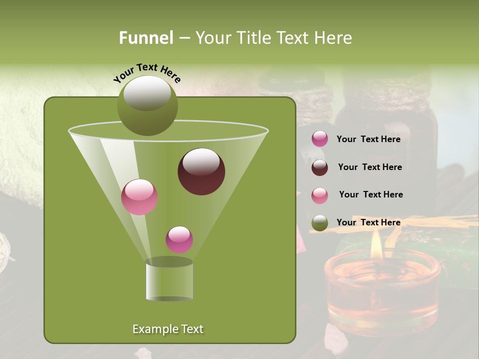 Wellness Massage Salt PowerPoint Template