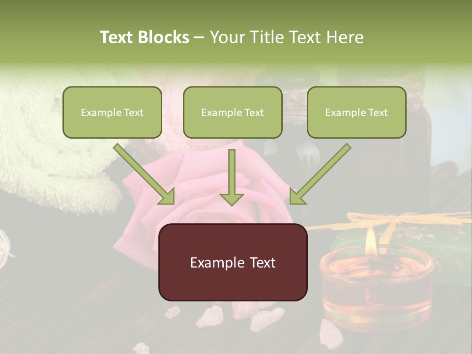 Wellness Massage Salt PowerPoint Template