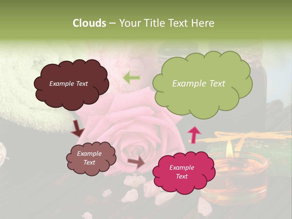 Wellness Massage Salt PowerPoint Template