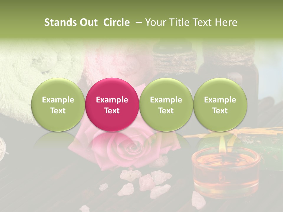 Wellness Massage Salt PowerPoint Template