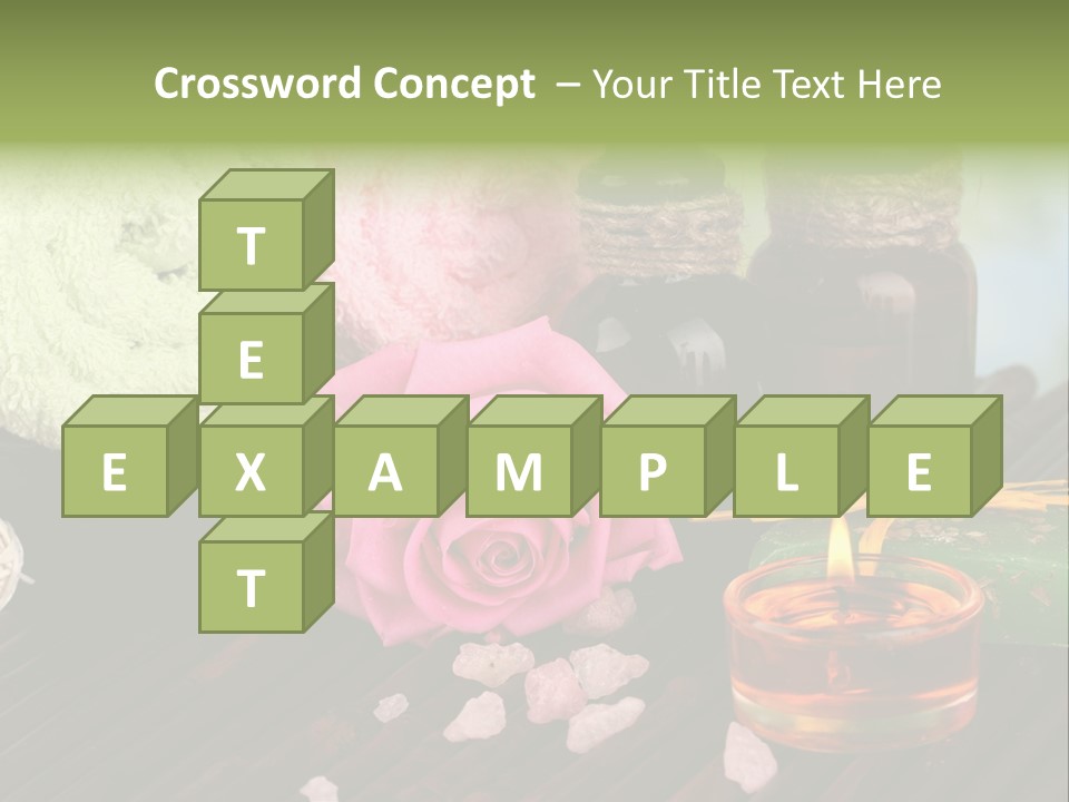 Wellness Massage Salt PowerPoint Template