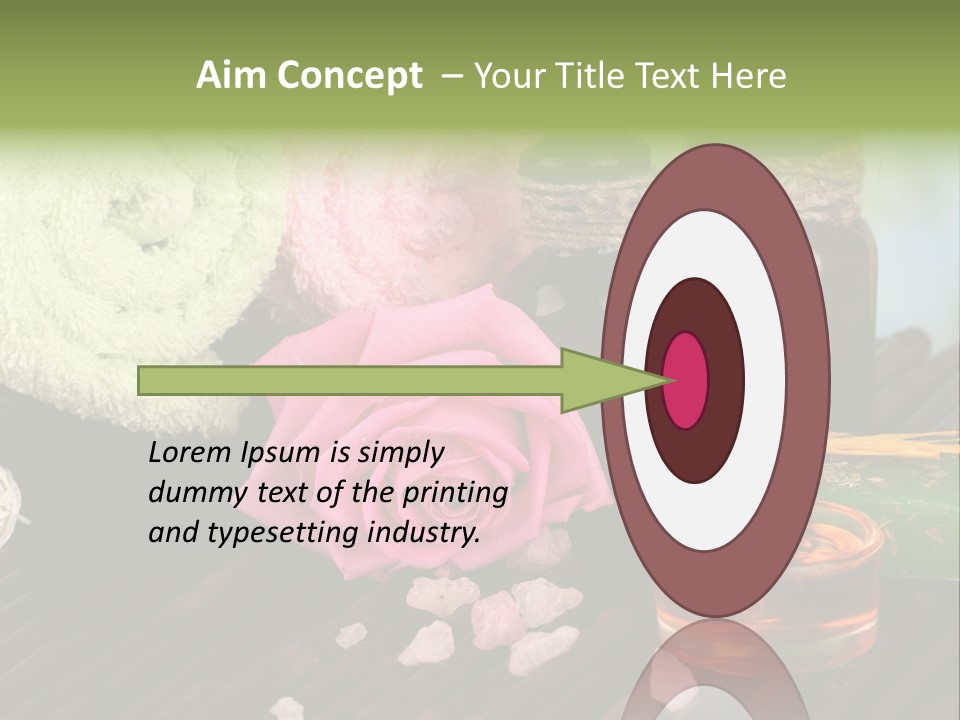 Wellness Massage Salt PowerPoint Template