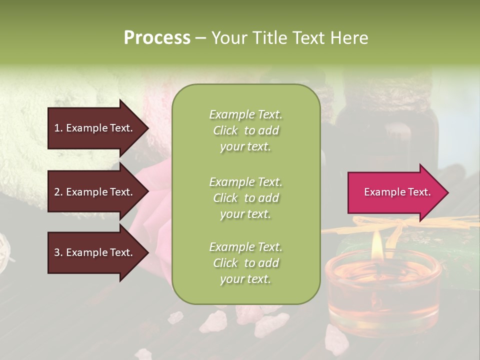 Wellness Massage Salt PowerPoint Template