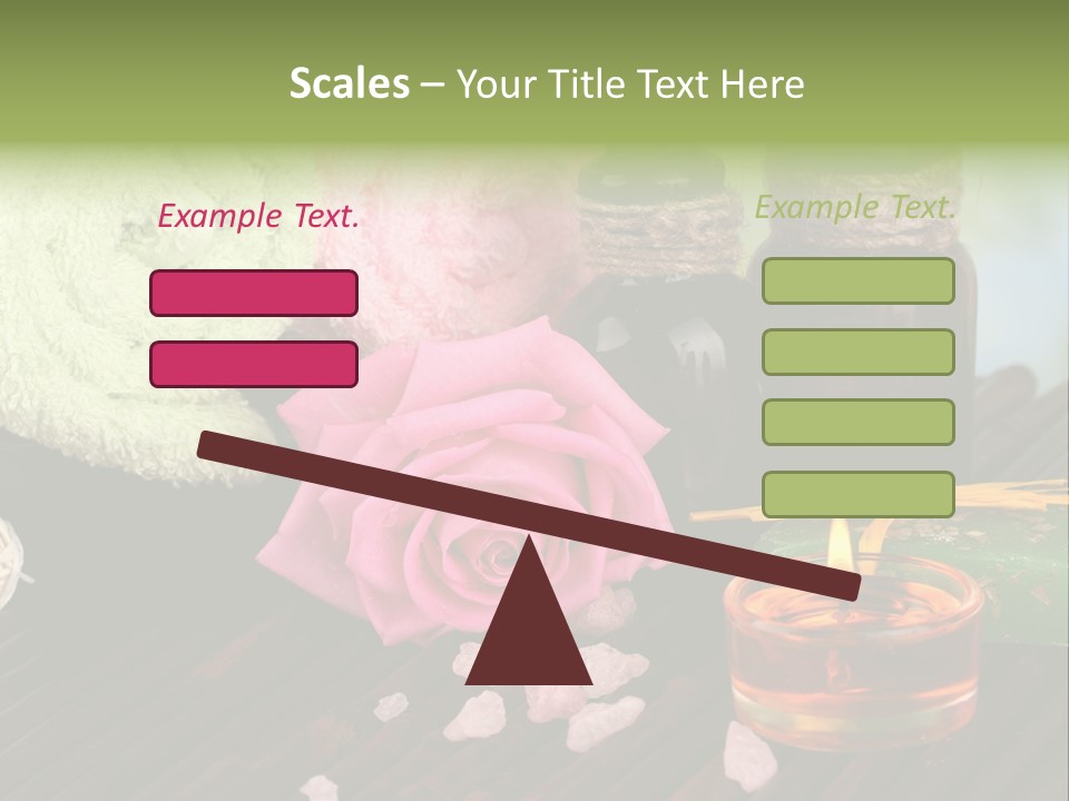 Wellness Massage Salt PowerPoint Template