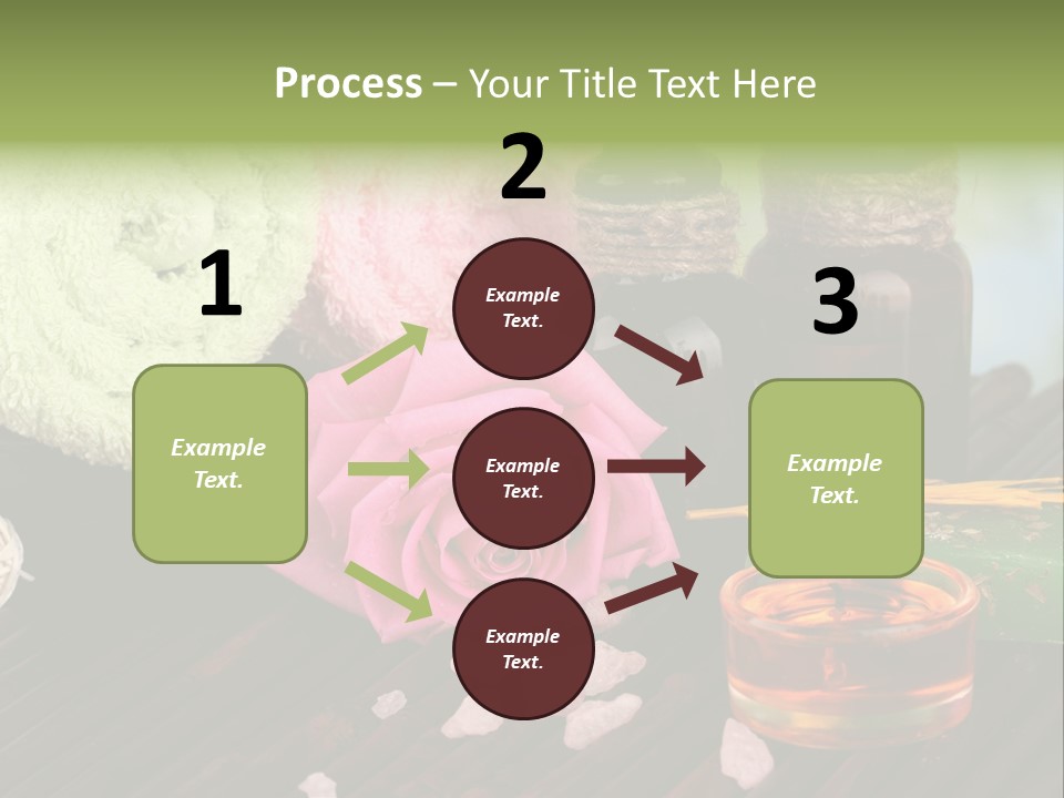 Wellness Massage Salt PowerPoint Template