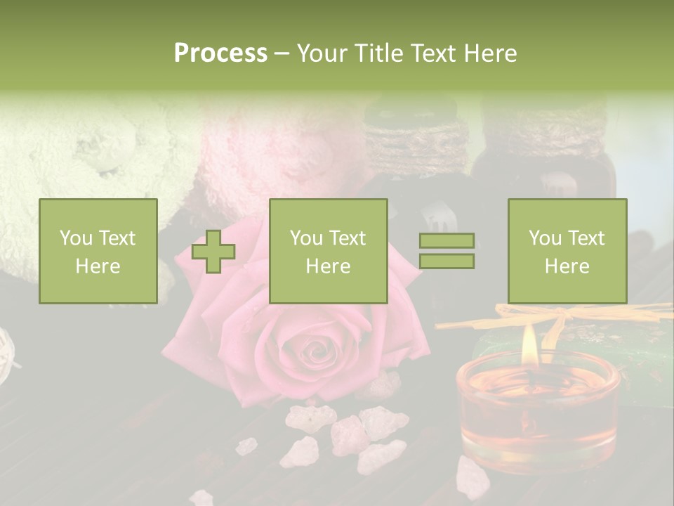 Wellness Massage Salt PowerPoint Template