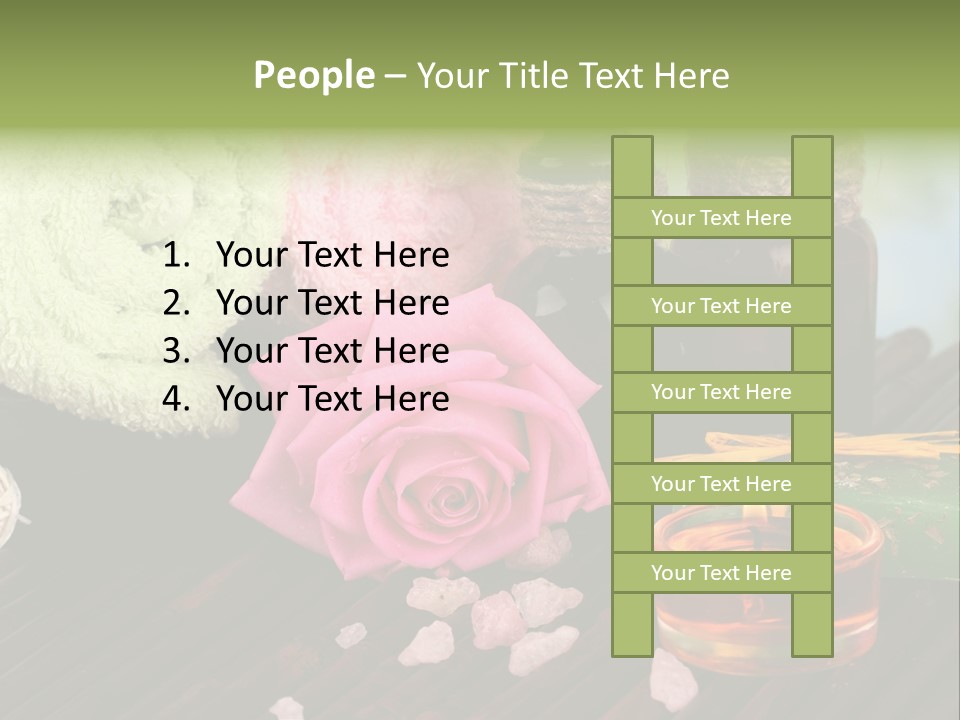 Wellness Massage Salt PowerPoint Template