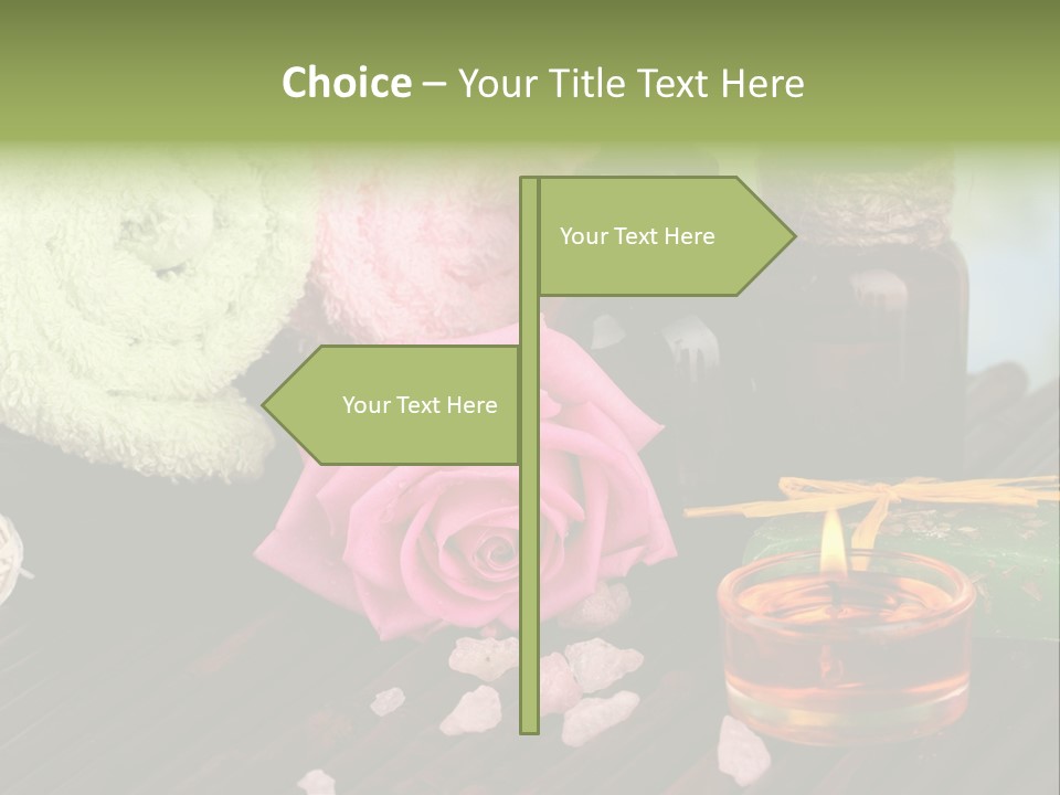 Wellness Massage Salt PowerPoint Template