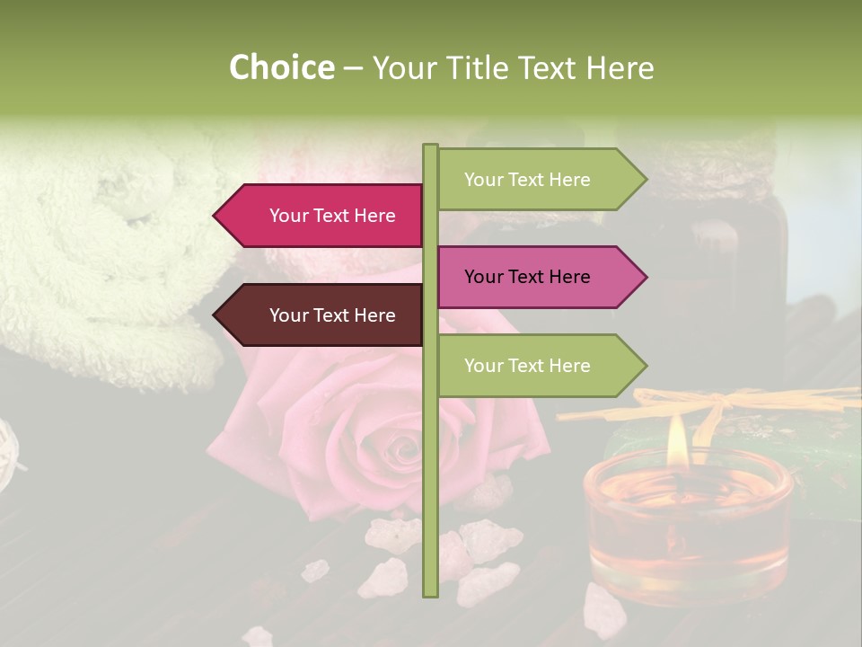 Wellness Massage Salt PowerPoint Template