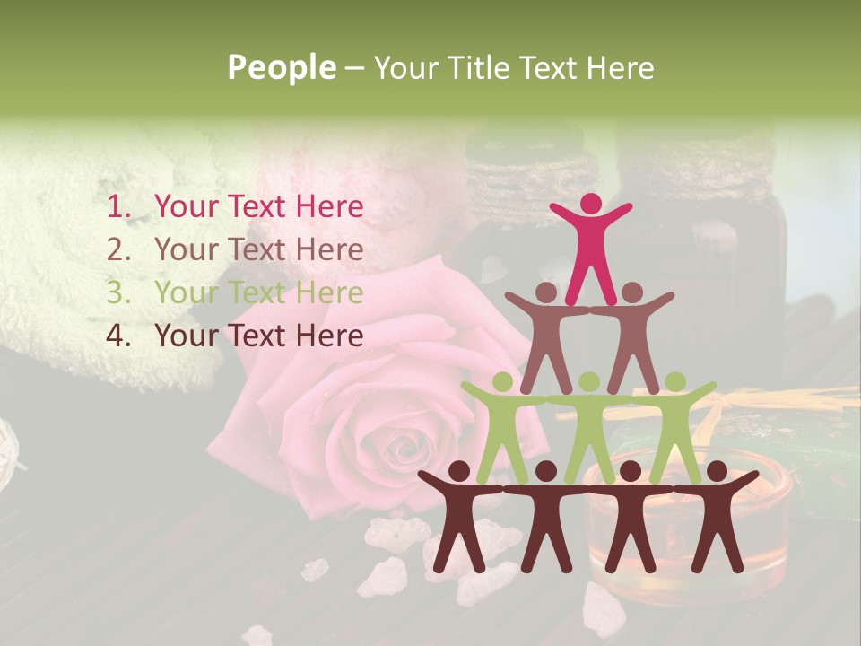 Wellness Massage Salt PowerPoint Template