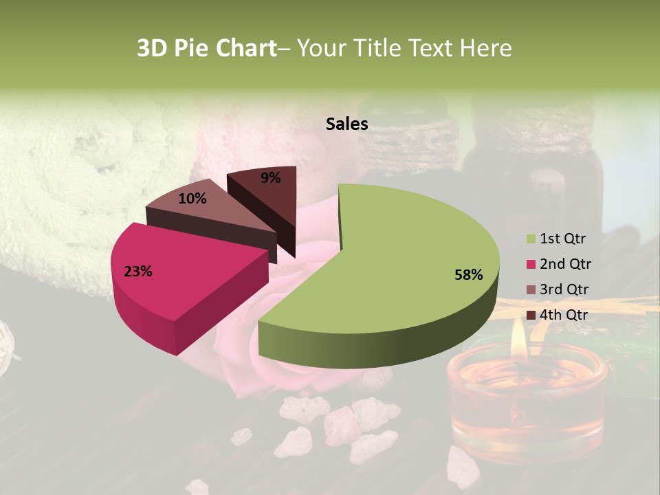 Wellness Massage Salt PowerPoint Template