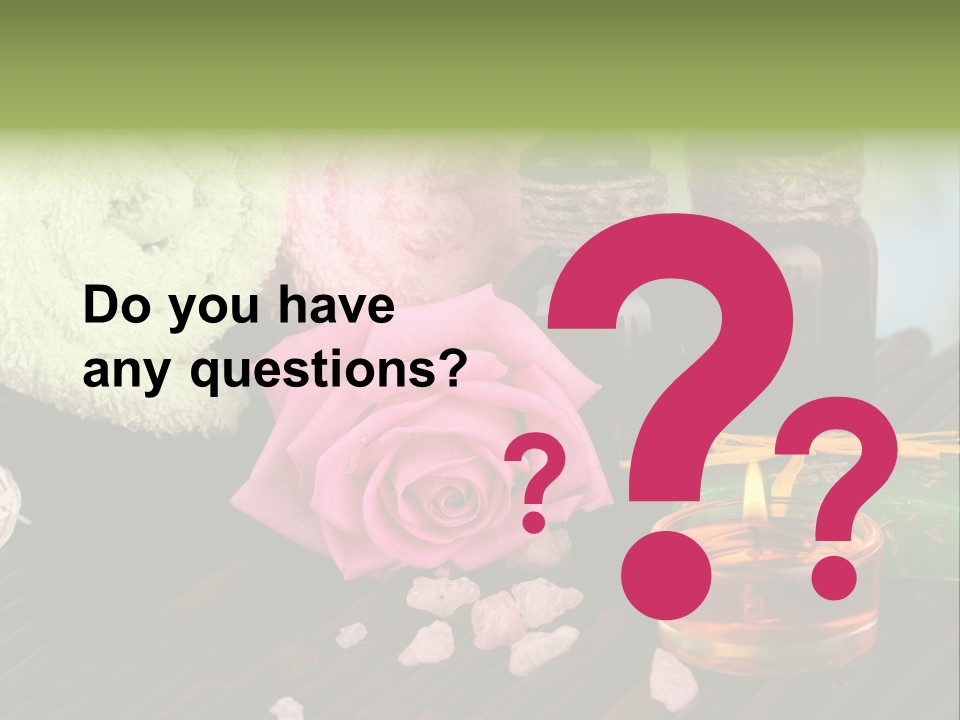 Wellness Massage Salt PowerPoint Template