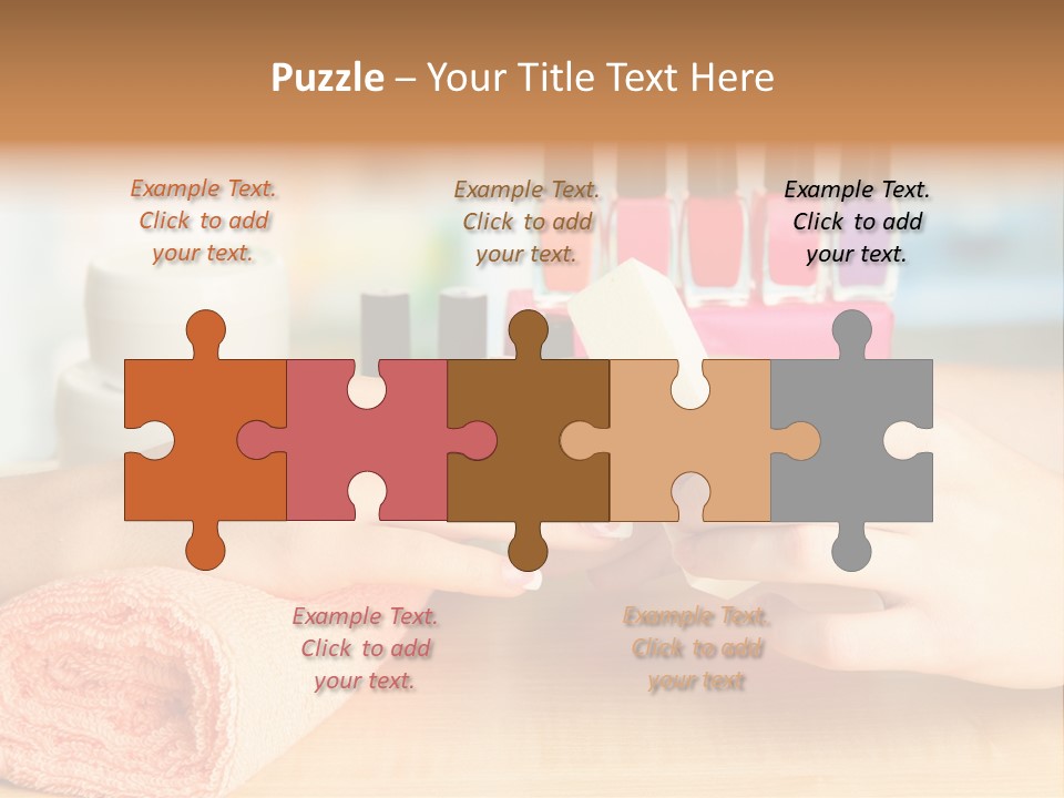 Lifestyle Nail Elegance PowerPoint Template