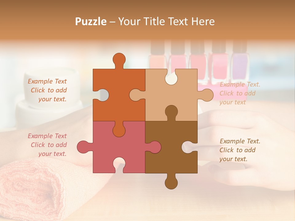 Lifestyle Nail Elegance PowerPoint Template