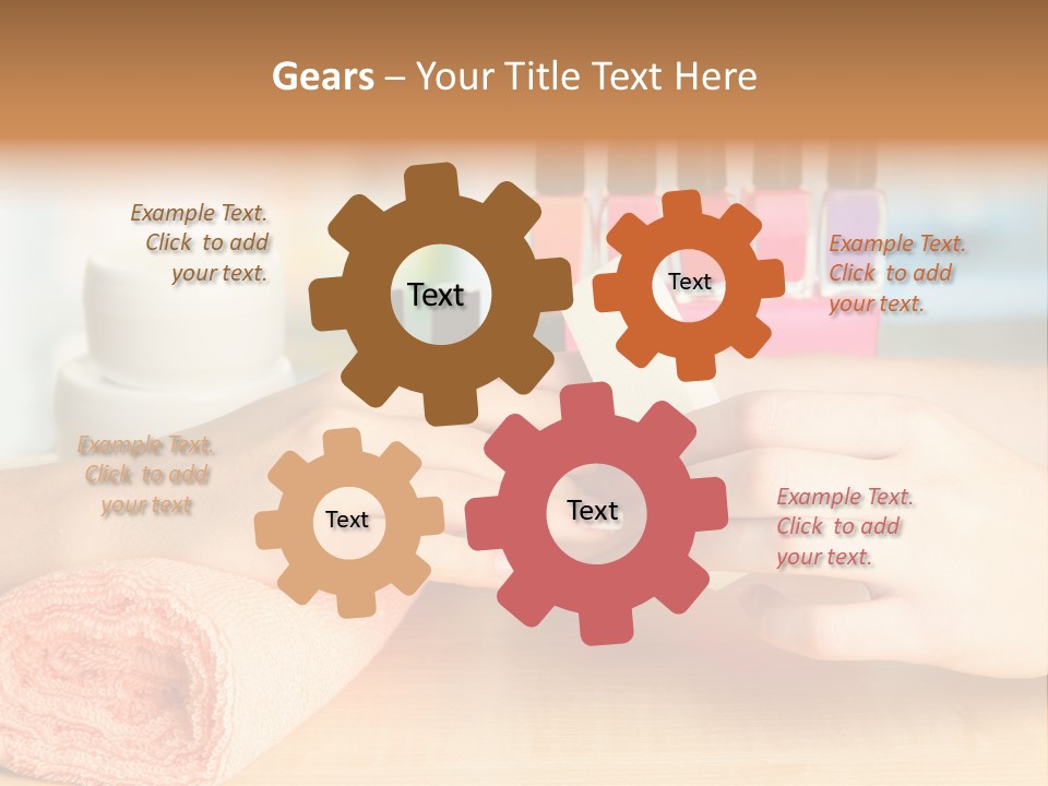 Lifestyle Nail Elegance PowerPoint Template