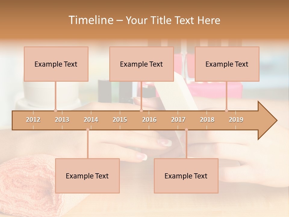 Lifestyle Nail Elegance PowerPoint Template