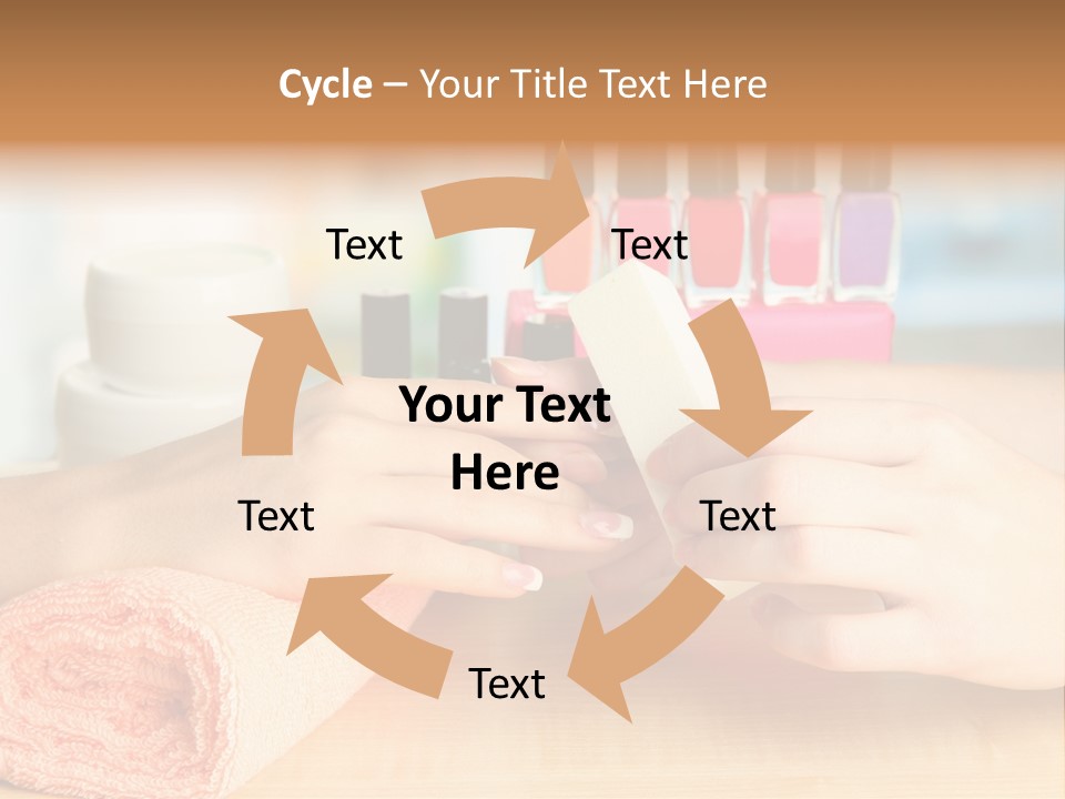 Lifestyle Nail Elegance PowerPoint Template