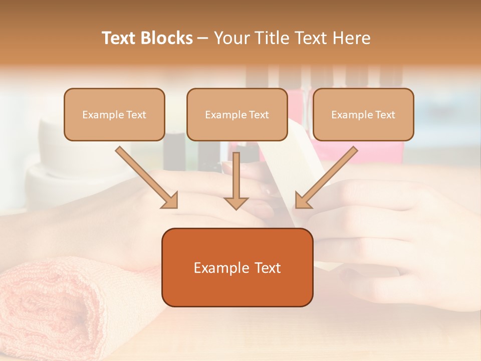 Lifestyle Nail Elegance PowerPoint Template