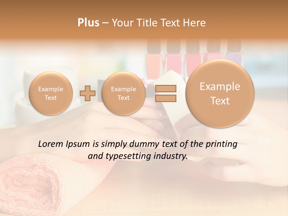 Lifestyle Nail Elegance PowerPoint Template