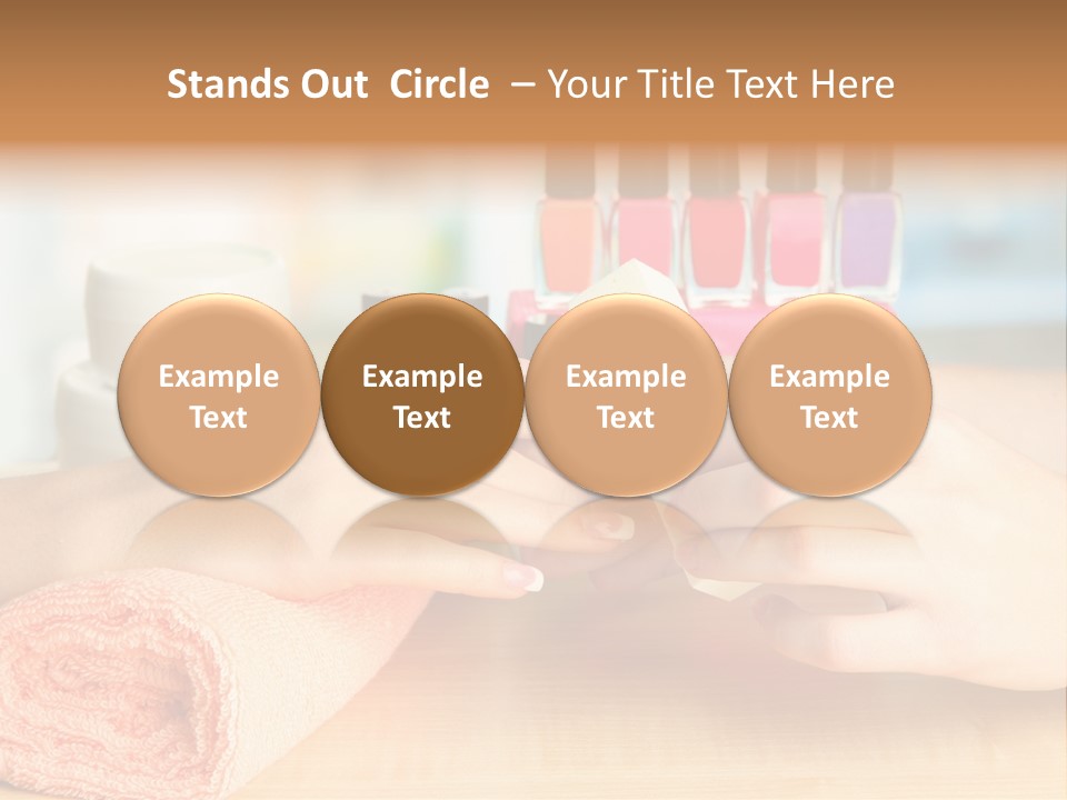 Lifestyle Nail Elegance PowerPoint Template