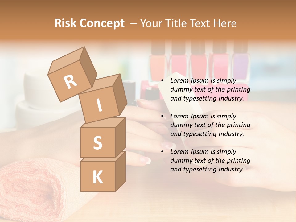 Lifestyle Nail Elegance PowerPoint Template