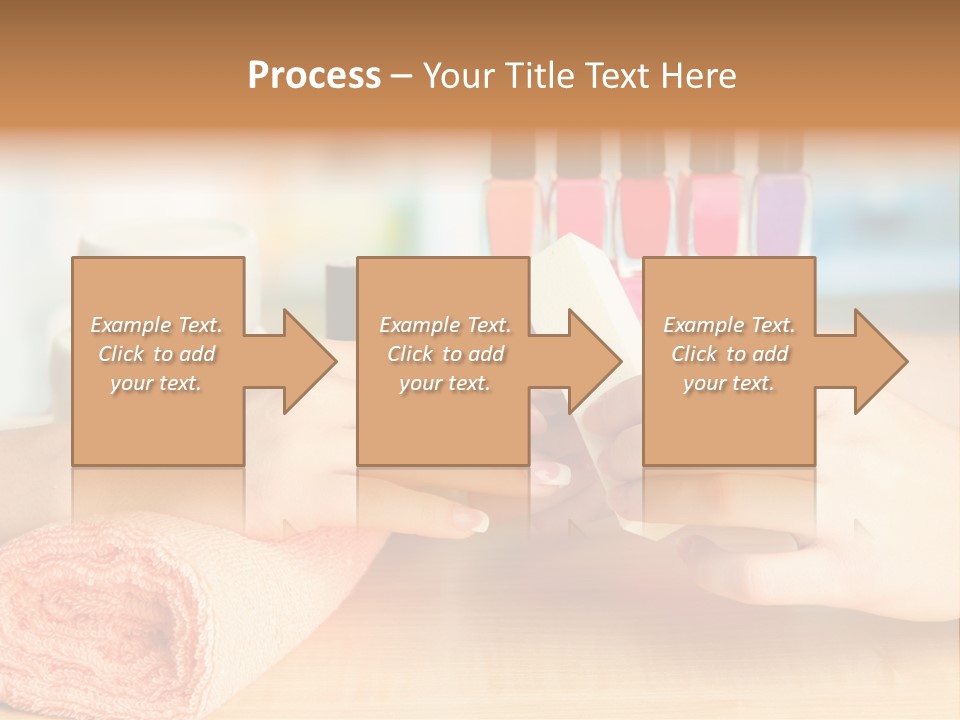 Lifestyle Nail Elegance PowerPoint Template