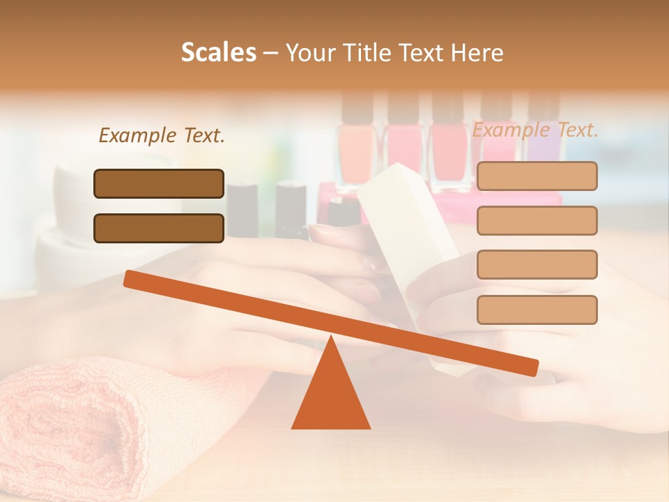 Lifestyle Nail Elegance PowerPoint Template