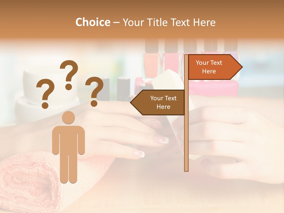 Lifestyle Nail Elegance PowerPoint Template