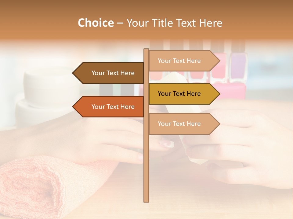 Lifestyle Nail Elegance PowerPoint Template