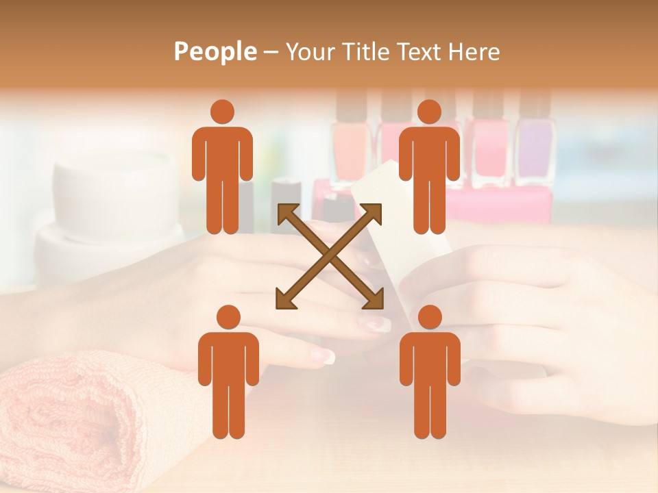 Lifestyle Nail Elegance PowerPoint Template