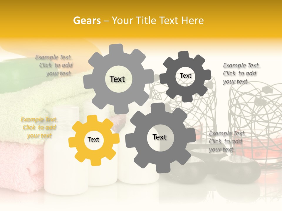 Green Closeup Health PowerPoint Template