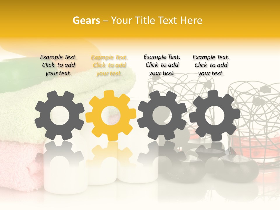 Green Closeup Health PowerPoint Template