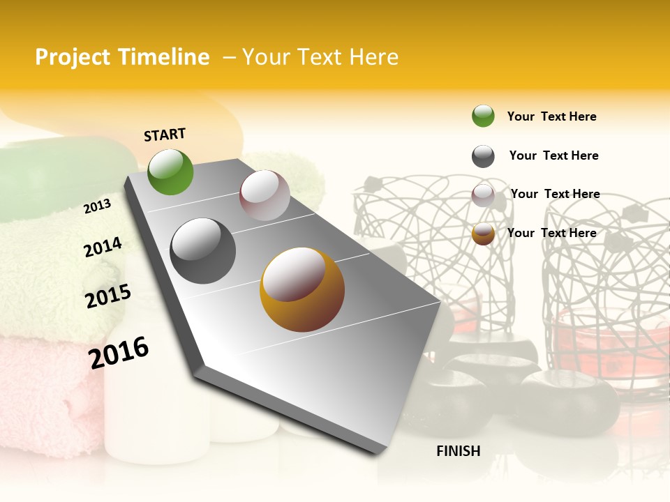 Green Closeup Health PowerPoint Template