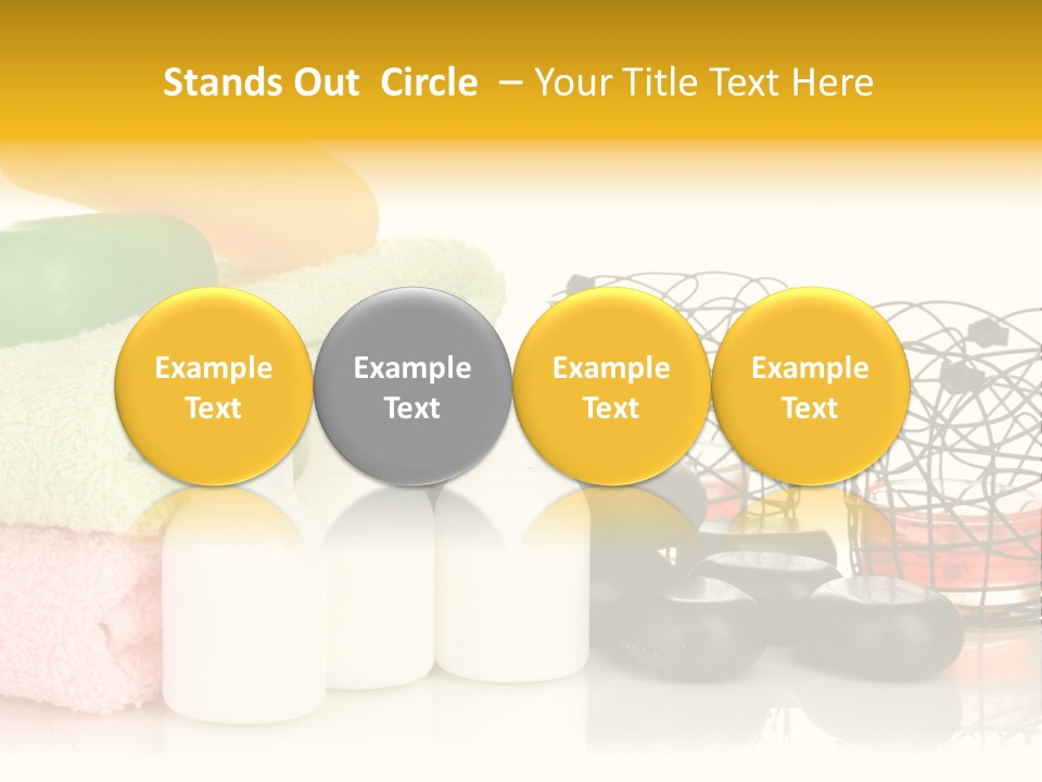 Green Closeup Health PowerPoint Template