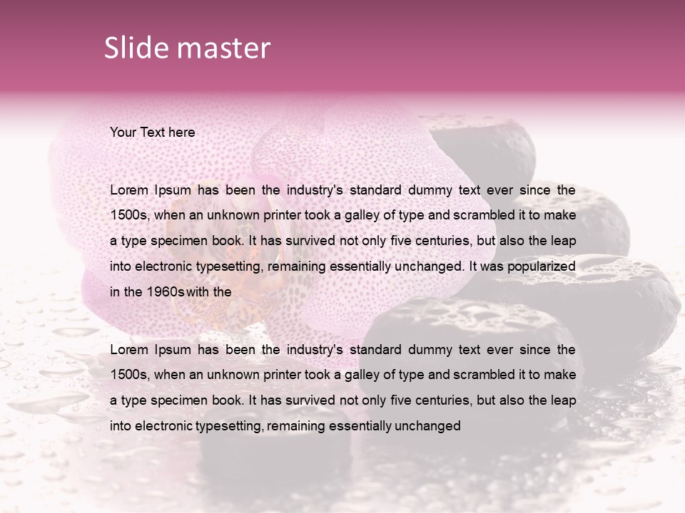 Therapy Grey East PowerPoint Template