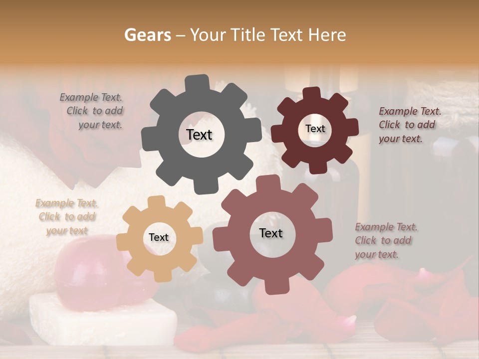 Beauty Soap Cosmetology PowerPoint Template