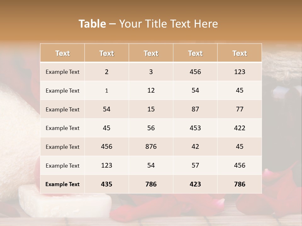 Beauty Soap Cosmetology PowerPoint Template