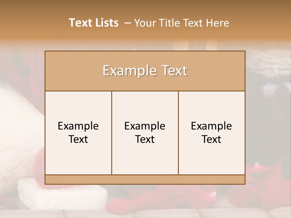 Beauty Soap Cosmetology PowerPoint Template