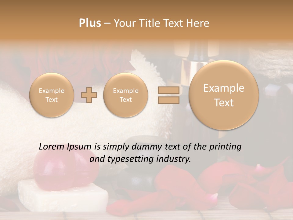 Beauty Soap Cosmetology PowerPoint Template