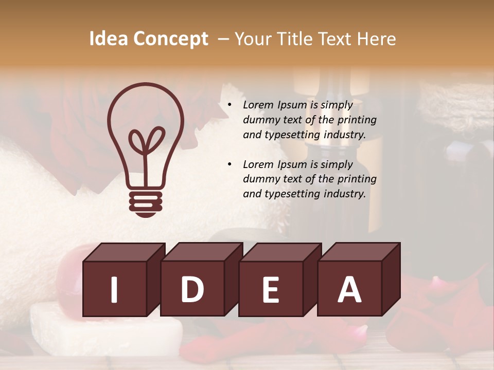 Beauty Soap Cosmetology PowerPoint Template