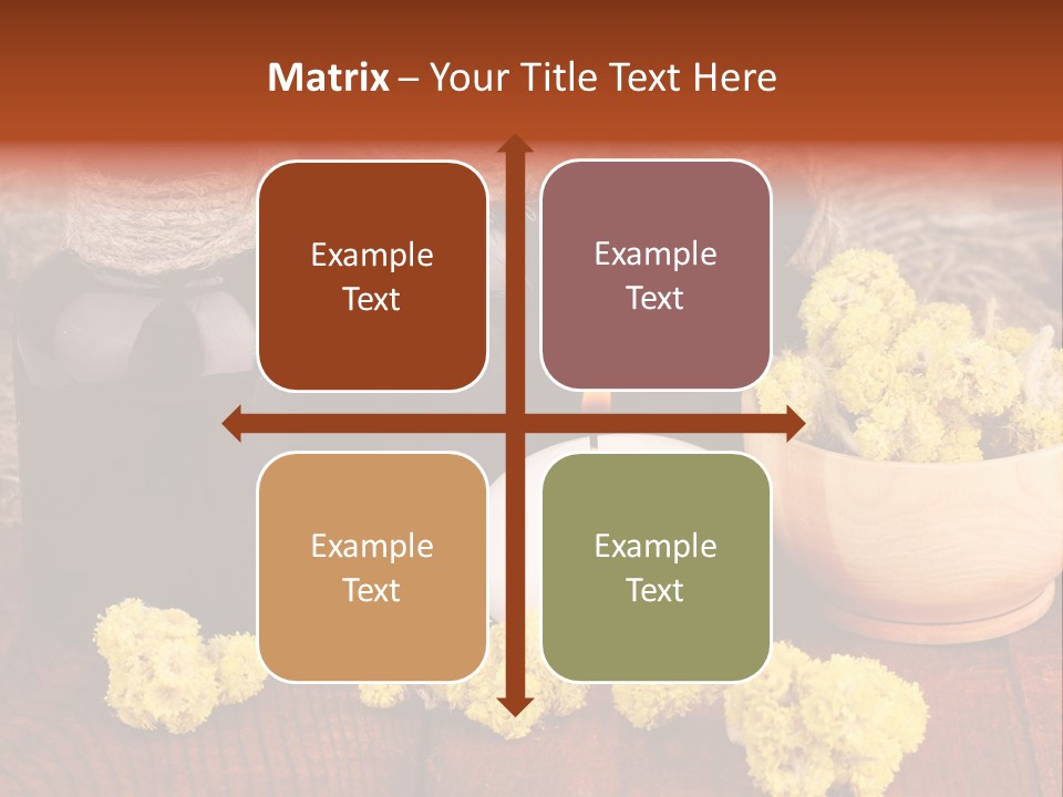 Natural Floral Relish PowerPoint Template