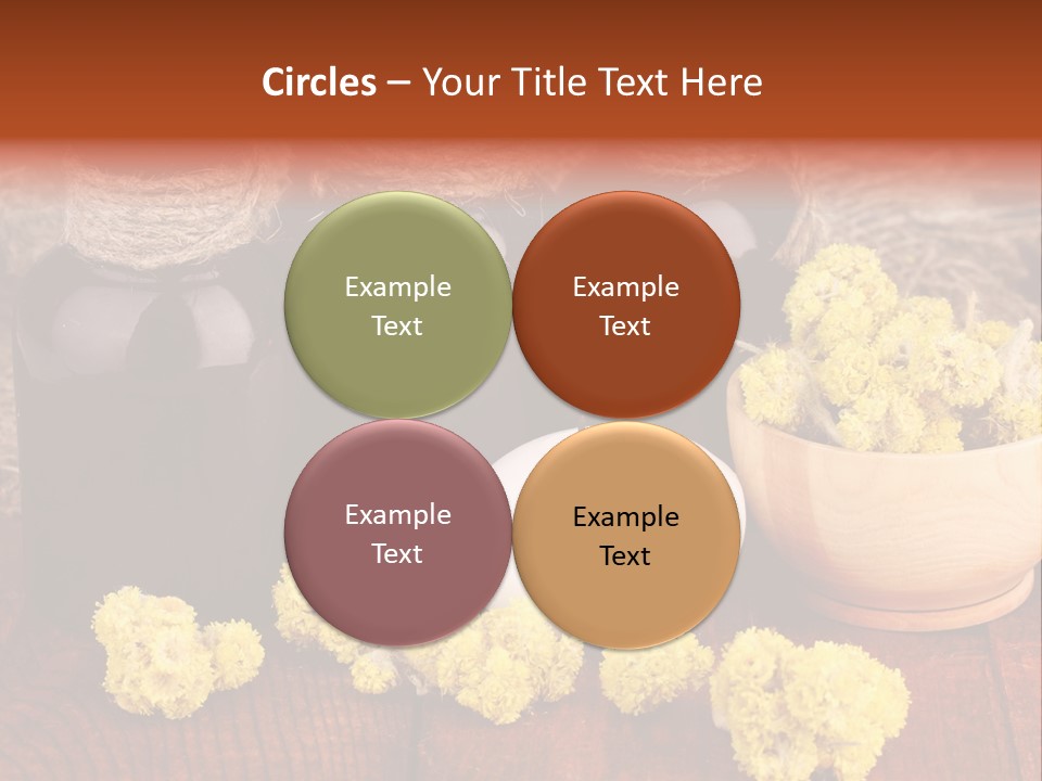 Natural Floral Relish PowerPoint Template